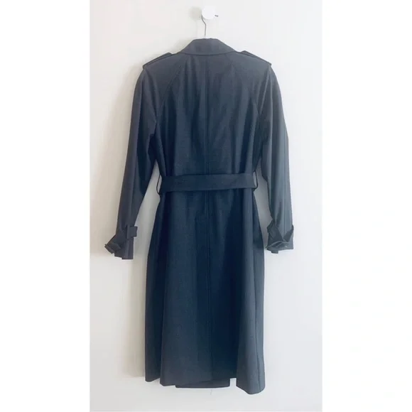 Theory LAURELWOOD B. Wool Trench Coat - Picture 9 of 13